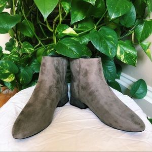 Brand New Zara Suede Booties